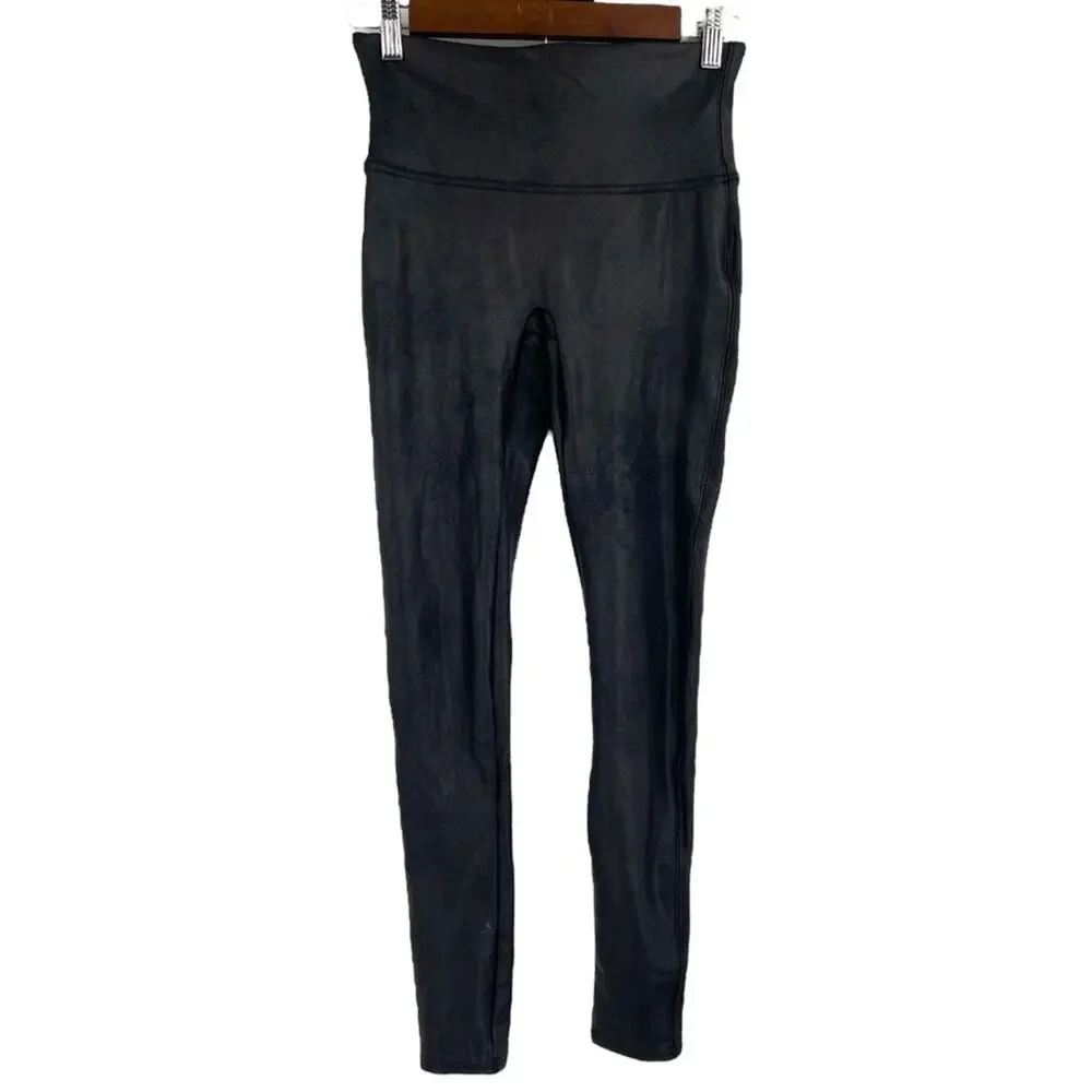 Spanx SPANXshape™ Faux Leather Leggings Black‎ Medium